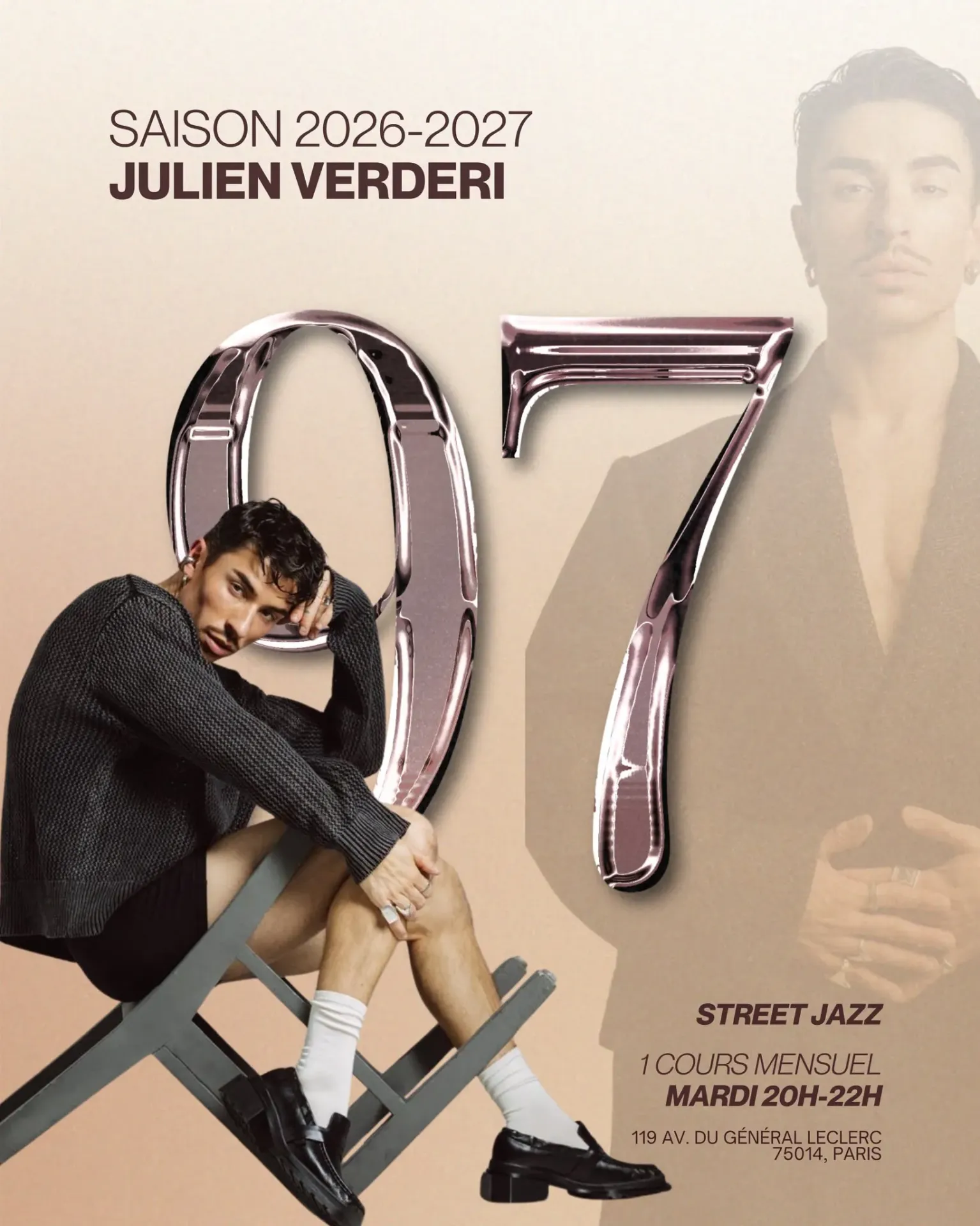 Julien - Street Jazz - Mardi 3 Nov 20h00/22h00