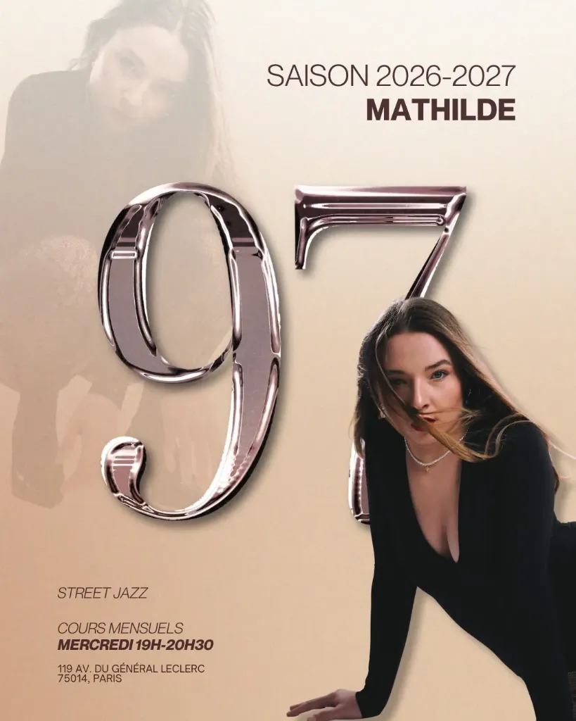 Mathilde - Street Jazz - Mercredi 4  Nov 19h/20h30