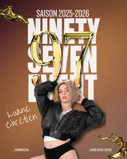Pass Année Luane Chrétien Commercial Lundi 19h/20h30  