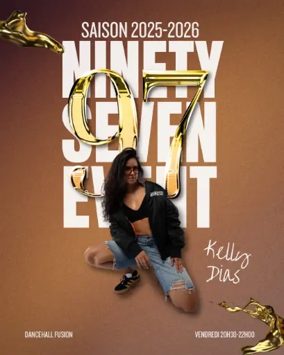 Pass Année Kelly Dias Dancehall Fusion Vendredi 20h30/22h 